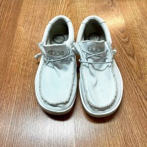 Mens White Hey Dude Shoes